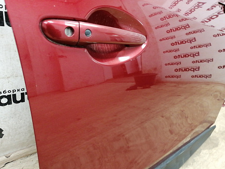 AA037054; Дверь передняя правая (KD53-58010) для Mazda CX-5/БУ; Оригинал; Р0, Хорошее; (41V) Красный перламутр