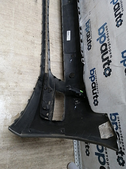 BA000224; Бампер передний; под паркт.; под омыват. (5G0807221) для Volkswagen Golf/БУ; Оригинал; Р1, Мелкий дефект; 