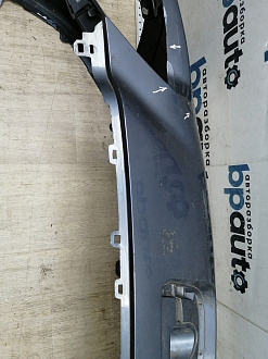 AA044863; Бампер передний; без паркт.; без омыват. (9674576177) для Peugeot 308 I рест. (2011-2015)/БУ; Оригинал; Р2, Удовлетворительное; 