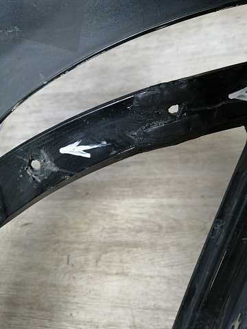 Фотография детали AA044846; Бампер передний; под паркт.; без омыват. (A1188853901) для Mercedes-Benz CLA-klasse II (C118, X118) (2019-2023)/БУ; Оригинал; Р1, Мелкий дефект; . Фото номер 18