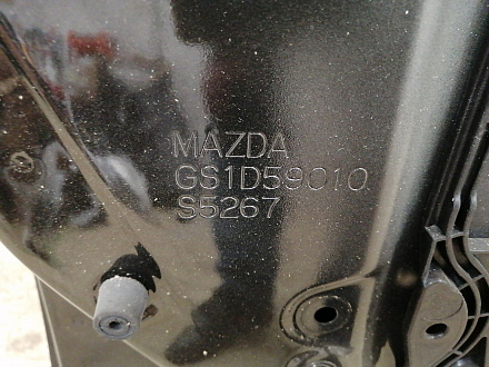 AA036838; Дверь передняя левая (GS1D59010) для Mazda 6 GH/БУ; Оригинал; Р0, Хорошее; 