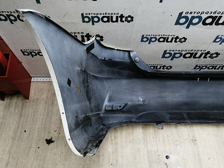 AA044345; Бампер задний; без паркт. (52159-12B30) для Toyota Corolla 150 рест. (2010-2013)/БУ; Оригинал; Р1, Мелкий дефект; 