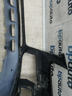 AA045796; Бампер передний; под паркт.; под омыват. (8R0 807 437 AH) для Audi Q5 I рест. (2012-2017)/БУ; Оригинал; Р1, Мелкий дефект; 