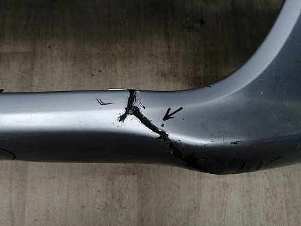 AA045304; Бампер передний; без паркт.; без омыват. (9676285080A) для Citroen C4 II HB (2011-2016)/БУ; Оригинал; Р2, Удовлетворительное; 