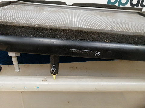Фотография детали AA037837; Радиатор охлаждения (16400-38200) для Lexus LS IV (2006- 2009)/БУ; Оригинал; Р1, Мелкий дефект; . Фото номер 17