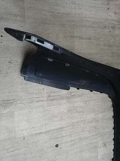 AA046092; Бампер задний, без молдинга; без паркт. (3AE807417) для Volkswagen Passat B7 Sedan (2011- 2014)/БУ; Оригинал; Р1, Мелкий дефект; 