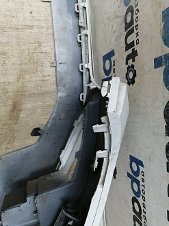 AA045589; Бампер передний; без паркт.; под омыват. (8K0 807 437 AC) для Audi A4 B8/БУ; Оригинал; Р2, Удовлетворительное; 