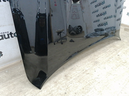 AA017801; Капот ( 53301-60590) для Toyota Land Cruiser/БУ; Оригинал; Р1, Мелкий дефект; (218) Черный перламутр