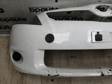 AA045915; Бампер передний; без паркт.; без омыват. (52119-02A90) для Toyota Auris I рест. (2010- 2013)/БУ; Оригинал; Р1, Мелкий дефект; 