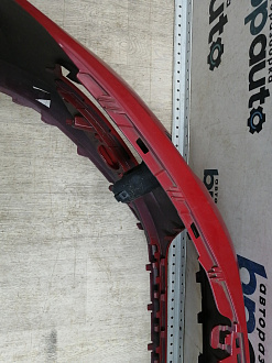 BA000222; Бампер передний; под паркт.; под омыват. (5G0807221) для Volkswagen Golf/БУ; Оригинал; Р2, Удовлетворительное; 