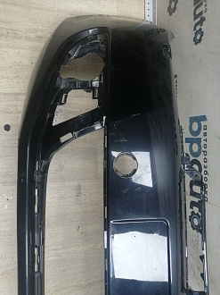 AA045974; Бампер передний; без паркт.; под омыват. (5K0807221) для Volkswagen Golf/БУ; Оригинал; Р1, Мелкий дефект; 