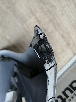 BA000254; Бампер передний, S-line; без паркт.; под омыват. (8R0 807 437 AC) для Audi Q5 I рест. (2012-2017)/БУ; Оригинал; Р1, Мелкий дефект; 