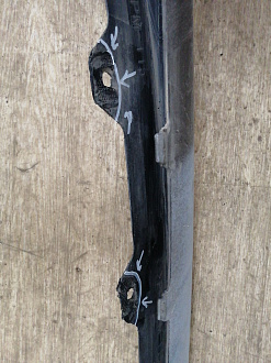 AA030291; Бампер передний; под паркт.; под омыват. (62022-1ME0H) для Infiniti/БУ; Оригинал; Р2, Удовлетворительное; 