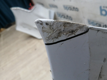 AA046256; Бампер задний; под паркт. (BS71-A17906-A) для Ford Mondeo Liftback IV рест. (2010- 2014)/БУ; Оригинал; Р1, Мелкий дефект; 