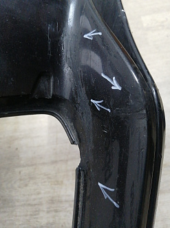 AA045624; Бампер передний, S-line; под паркт.; под омыват. (8T0 807 437 AM) для Audi A5/БУ; Оригинал; Р2, Удовлетворительное; 