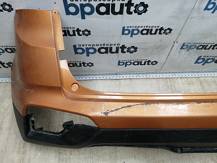 BA000136; Бампер задний; без паркт. (86611-M0000) для Hyundai Creta I (2016-2021)/БУ; Оригинал; Р2, Удовлетворительное; 