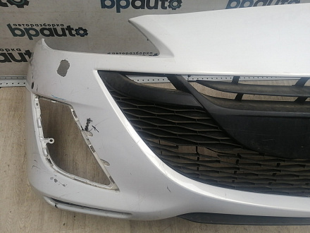 AA045772; Бампер передний; без паркт.; под омыват. (BCW8-50031) для Mazda 3 BL/БУ; Оригинал; Р1, Мелкий дефект; 