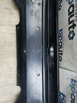 AA046072; Бампер задний, узкий молдинг; под паркт. (85022-BC640) для Nissan Micra III (K12) рест. (2007-2010)/БУ; Оригинал; Р1, Мелкий дефект; 