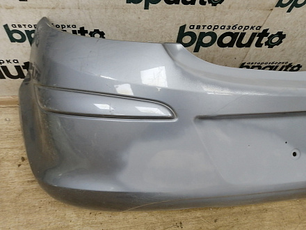 AA034085; Бампер задний, под маленький вырез выхл.трубы; без паркт. (13179916) для Opel Corsa D HB 5D (2006 — 2010)/БУ; Оригинал; Р1, Мелкий дефект; 