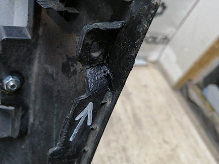 BA000135; Бампер задний; под паркт. (86611-M0000) для Hyundai Creta I (2016-2021)/БУ; Оригинал; Р2, Удовлетворительное; 