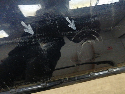 AA032114; Бампер задний; под паркт. (8K5 807 511) для Audi A4 IV (B8) Sedan (2007-2011)/БУ; Оригинал; Р1, Мелкий дефект; 