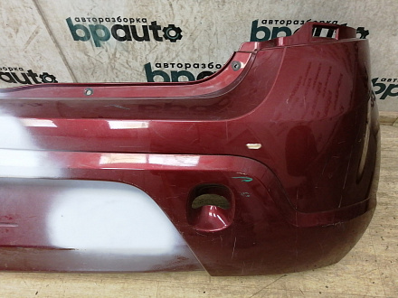 AA033522; Бампер задний; без паркт. (8200911893) для Renault Sandero I (2009-2014)/БУ; Оригинал; Р1, Мелкий дефект; 