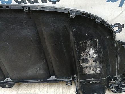 AA045747; Юбка переднего бампера (7P5807061) для Porsche Cayenne II (958) (2010-2014)/БУ; Оригинал; Р1, Мелкий дефект; 