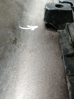 BA000136; Бампер задний; без паркт. (86611-M0000) для Hyundai Creta I (2016-2021)/БУ; Оригинал; Р2, Удовлетворительное; 