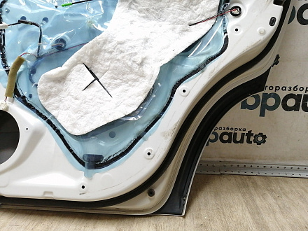 AA045120; Дверь задняя правая, под расширитель, Long (67003-42110) для Toyota Rav4/БУ; Оригинал; Р0, Хорошее; (070) Белый перламутр 3х. сл.