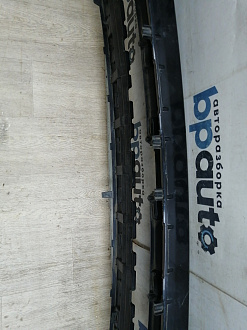 AA045972; Бампер передний; под паркт.; без омыват. (52119-0E350) для Toyota Highlander III рест. (2016 — 2019)/БУ; Оригинал; Р2, Удовлетворительное; 