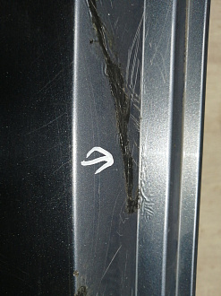 AA045417; Бампер задний; без паркт. (86611-M0000) для Hyundai Creta I (2016-2021)/БУ; Оригинал; Р1, Мелкий дефект; 