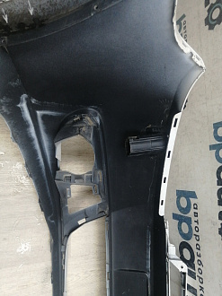 AA045975; Бампер передний; без паркт.; под омыват. (5K0807221) для Volkswagen Golf/БУ; Оригинал; Р1, Мелкий дефект; 