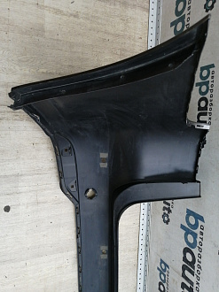 AA046225; Бампер задний; под паркт. (1T0807417K) для Volkswagen Touran II (2010-2015)/БУ; Оригинал; Р1, Мелкий дефект; 