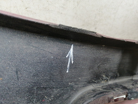 Фотография детали AA045937; Бампер передний; без паркт.; без омыват. (9680484677) для Peugeot 308 I (2008-2011)/БУ; Оригинал; Р2, Удовлетворительное; . Фото номер 28