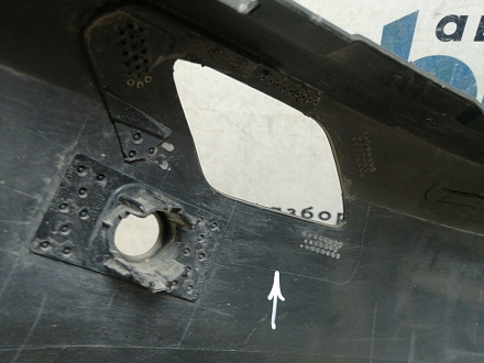 BA000228; Бампер передний; под паркт.; под омыват. (5G0807221) для Volkswagen Golf/БУ; Оригинал; Р1, Мелкий дефект; 