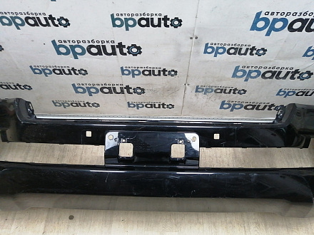 AA045330; Бампер передний; под паркт.; под омыват. (52119-60M50) для Toyota Land Cruiser 200 рест.2 (2015 - 2021)/БУ; Оригинал; Р1, Мелкий дефект; 