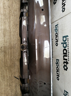 AA040500; Бампер задний; под паркт. (A2048855638) для Mercedes-Benz GLK-klasse I (X204) (2012-2015)/БУ; Оригинал; Р1, Мелкий дефект; 