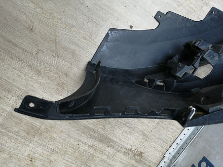 BA000163; Бампер передний; под паркт.; под омыват. (4G0 807 437) для Audi A6 C7/БУ; Оригинал; Р1, Мелкий дефект; 