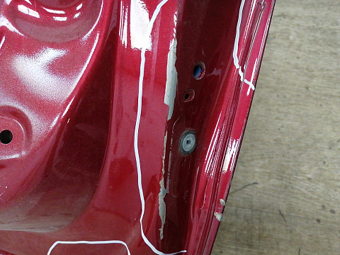 Фотография детали AA033941; Крышка багажника (67005-78040) для Lexus NX/БУ; Оригинал; Р1, Мелкий дефект; . Фото номер 17