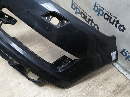 AA045530; Бампер передний; под паркт.; под омыват. (4L0 807 437 H) для Audi Q7 I рест. (2010-2015)/БУ; Оригинал; Р1, Мелкий дефект; 