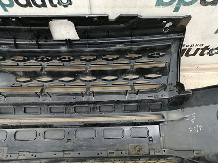 AA039010; Бампер передний; под паркт.; под омыват. (LR034184) для Land Rover Freelander/БУ; Оригинал; Р1, Мелкий дефект; 