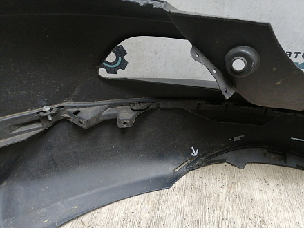 AA038190; Бампер задний; без паркт. (52159-0R150) для Toyota Rav4 40 рест. (2015 — 2019)/БУ; Оригинал; Р1, Мелкий дефект; 