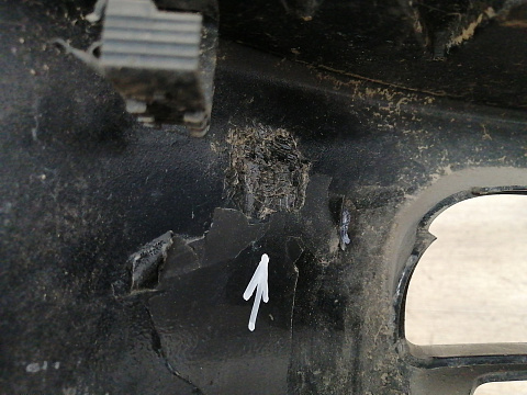 Фотография детали AA001261; Бампер передний, Carrera; без паркт.; под омыват. (99750531100) для Porsche 911 VI (997) (2004-2008)/БУ; Оригинал; Р1, Мелкий дефект; . Фото номер 25