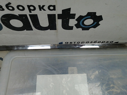 AA044559; Молдинг порога левый, хром (75858-33010) для Toyota Camry 50 (2012 — 2014)/БУ; Оригинал; Р0, Хорошее; 