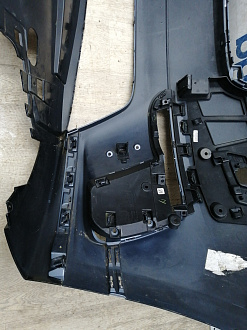 AA045881; Бампер передний; под паркт.; под омыват. (J8A2-17F003-GAW) для Land Rover Range Rover Velar L560 (2017 - 2023)/БУ; Оригинал; Р1, Мелкий дефект; 