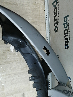 AA045767; Бампер передний; без паркт.; под омыват. (EH44-50031) для Mazda CX-7 I рест. (2009-2012)/БУ; Оригинал; Р1, Мелкий дефект; 