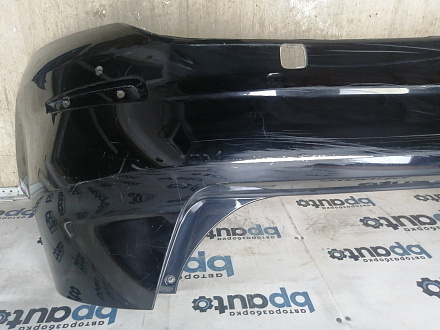 BA000238; Бампер задний; под паркт. (BS71-F17906-A) для Ford Mondeo Sedan IV рест. (2010- 2014)/БУ; Оригинал; Р1, Мелкий дефект; 