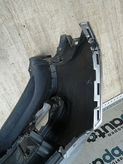 AA045677; Бампер передний, Sport-Style; без паркт.; под омыват. (5NU807221) для Volkswagen Tiguan I рест. (2011- 2016)/БУ; Оригинал; Р1, Мелкий дефект; 