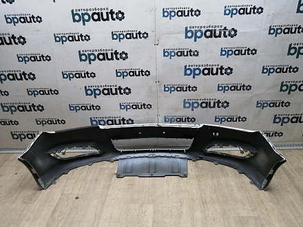 AA045409; Бампер передний; без паркт.; без омыват. (13225746) для Opel Astra/БУ; Оригинал; Р1, Мелкий дефект; 