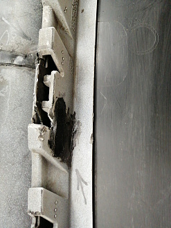 AA041648; Бампер передний; без паркт.; без омыват. (95122388) для Opel Mokka (2012 - 2015)/БУ; Оригинал; Р1, Мелкий дефект; 